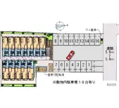 ★手数料０円★高崎市赤坂町　月極駐車場（LP）